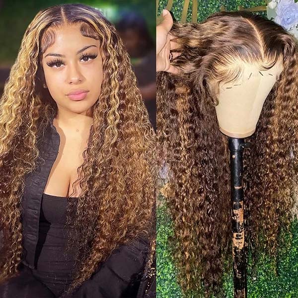 13x4 Highlight Colored Wig (200% Density)